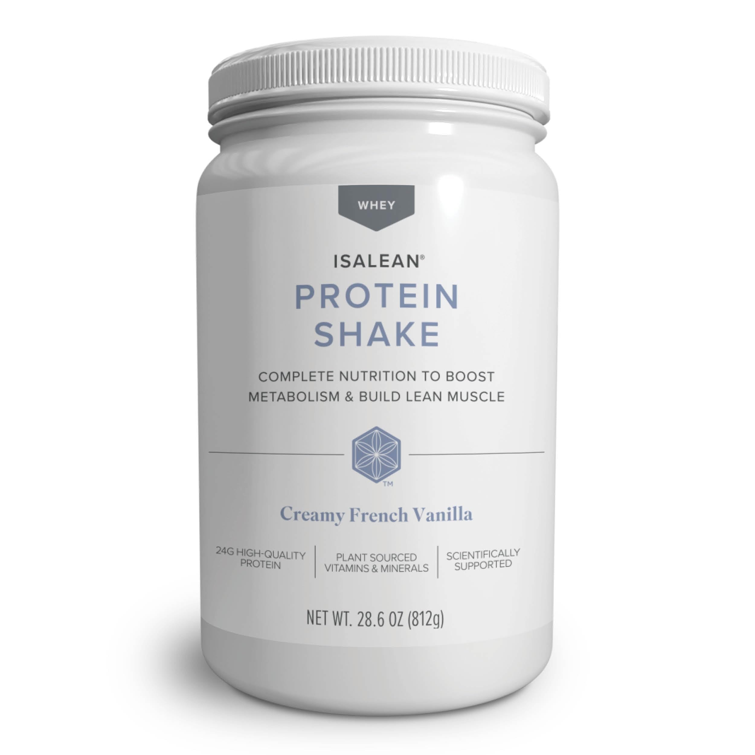 IsaLean Protein Shake Complete Superfood Meal Replacement Shake for Maintaining Healthy Weight and Lean Muscle Growth with 24 Vitamins and Minerals-29.6 oz - 14 Meal Canister Creamy Dutch Chocolate