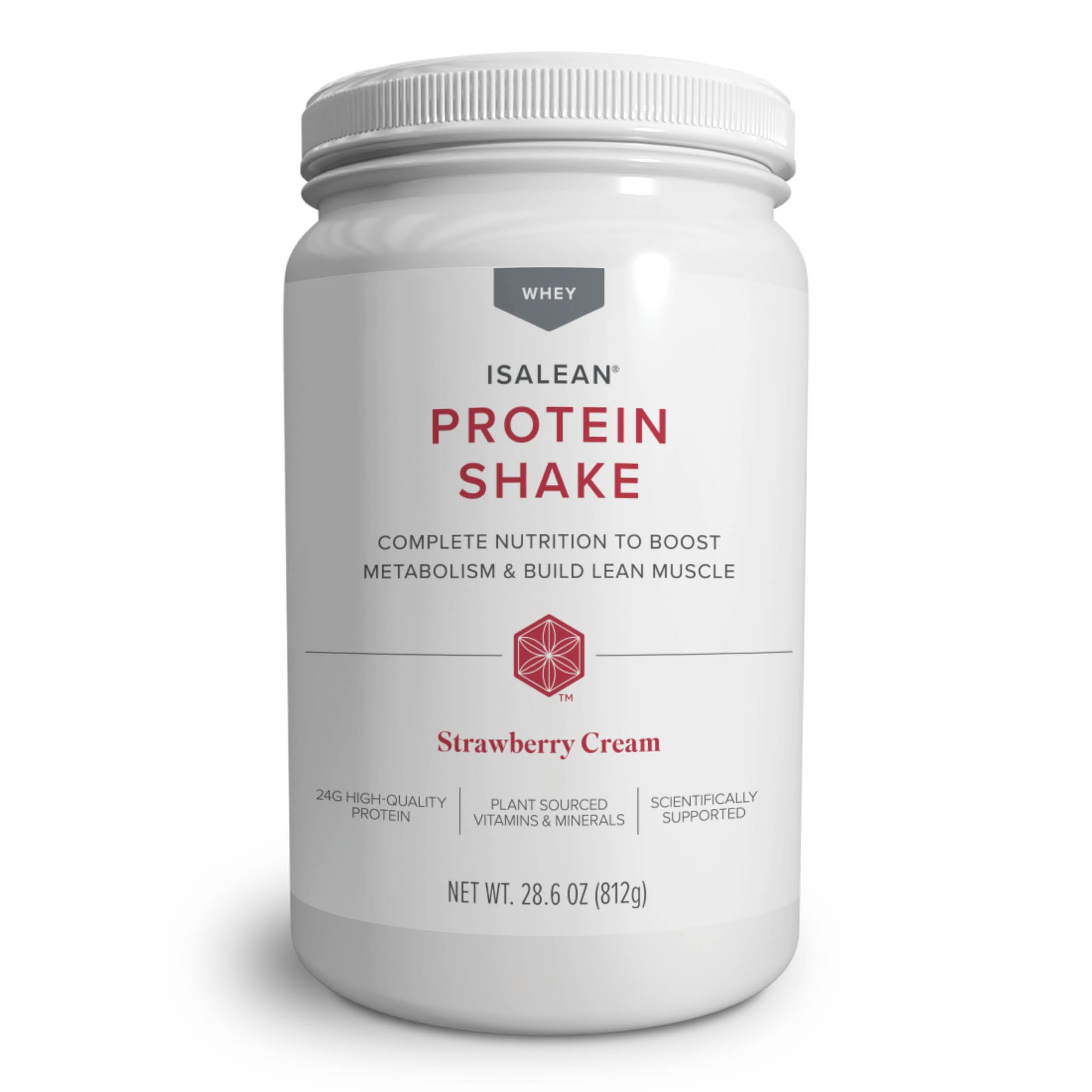 IsaLean Protein Shake Complete Superfood Meal Replacement Shake for Maintaining Healthy Weight and Lean Muscle Growth with 24 Vitamins and Minerals-29.6 oz - 14 Meal Canister Creamy Dutch Chocolate