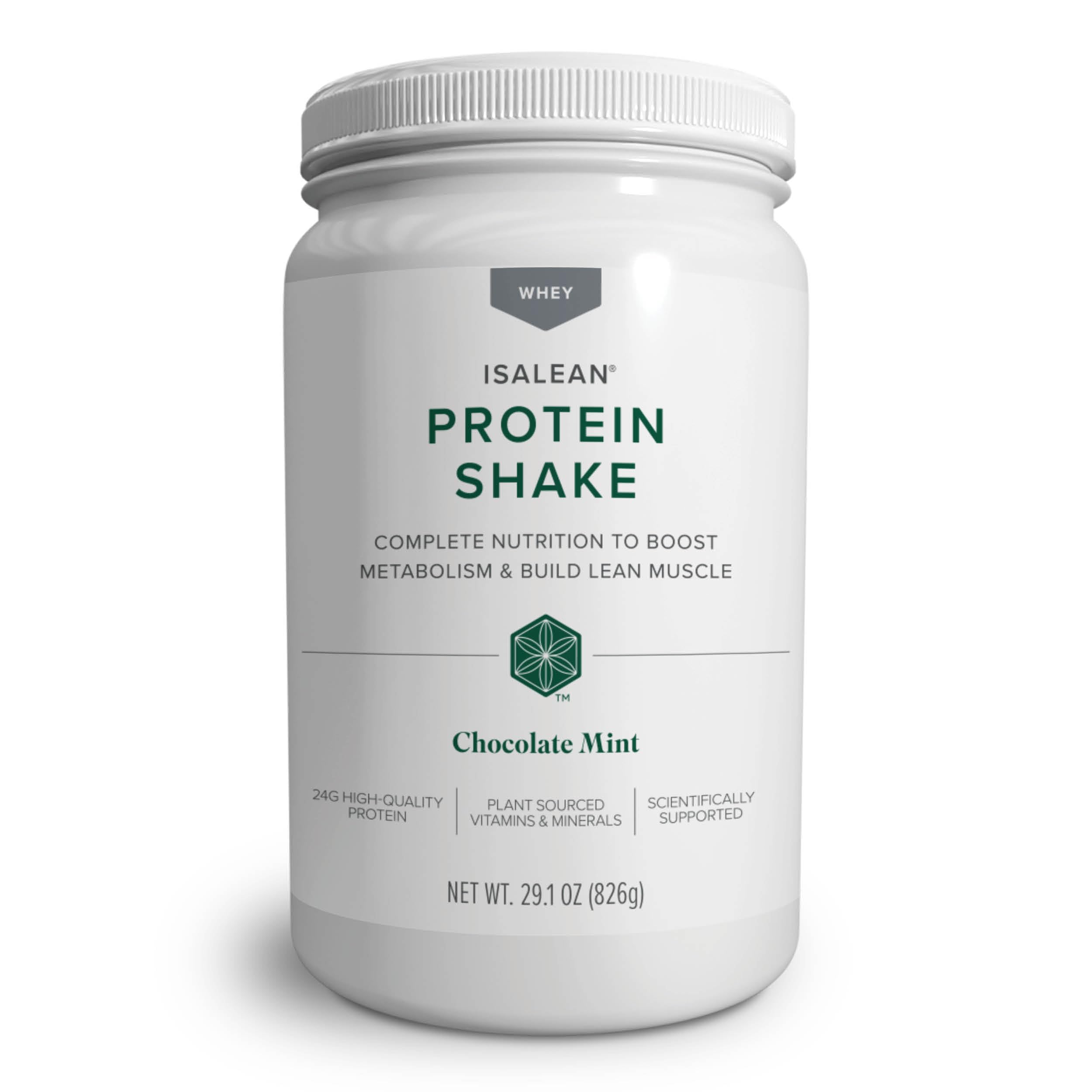 IsaLean Protein Shake Complete Superfood Meal Replacement Shake for Maintaining Healthy Weight and Lean Muscle Growth with 24 Vitamins and Minerals-29.6 oz - 14 Meal Canister Creamy Dutch Chocolate