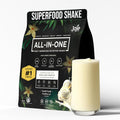 All-in-One Superfood Protein Shake | Complete Superfood Shake | 60+ Superfoods, 20g Grass-Fed Whey Protein | Collagen & Colostrum. Probiotics | Low Carb Shake (Whey Choco)