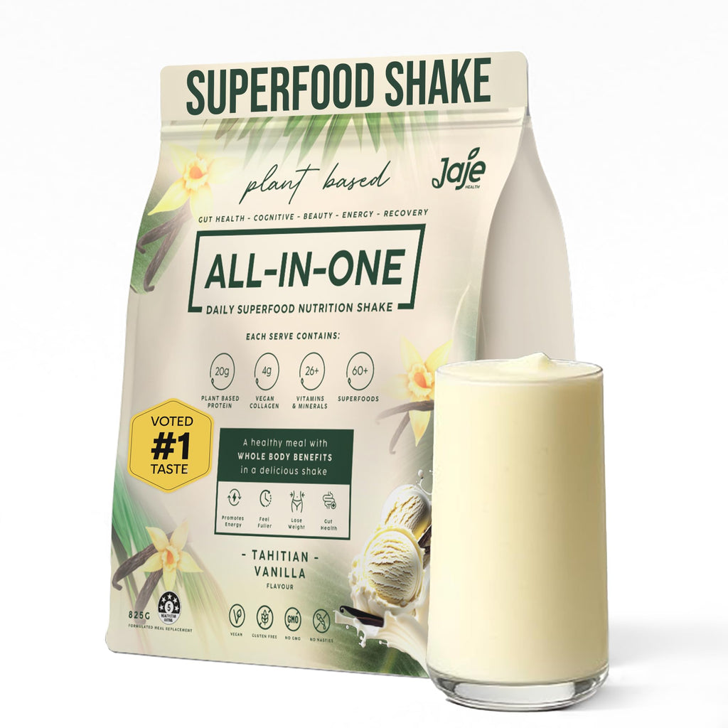 All-in-One Superfood Protein Shake | Complete Superfood Shake | 60+ Superfoods, 20g Grass-Fed Whey Protein | Collagen & Colostrum. Probiotics | Low Carb Shake (Whey Choco)